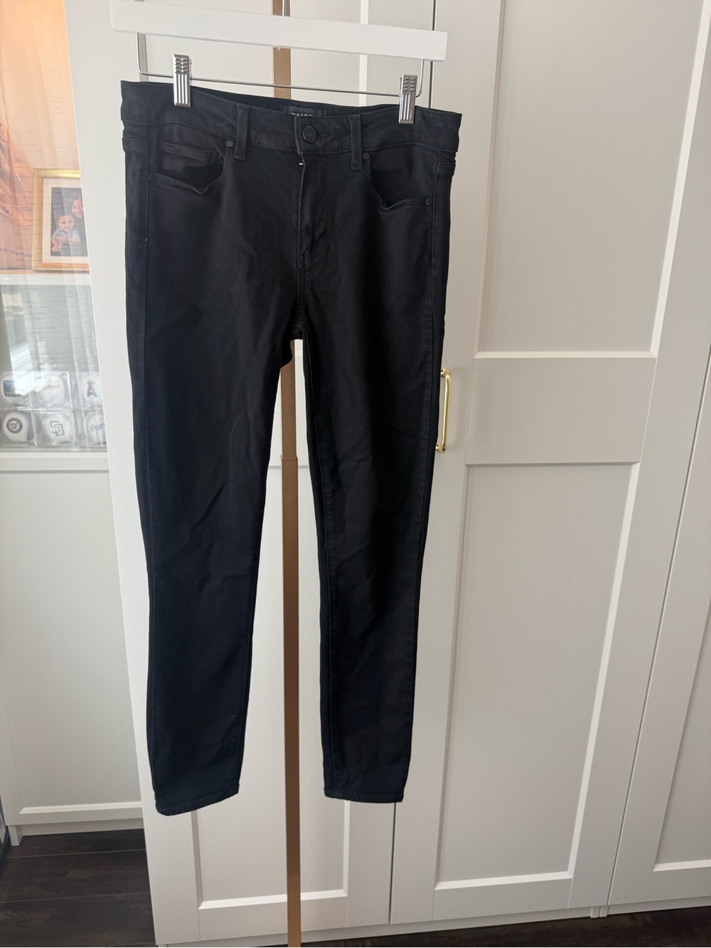 PAIGE Verdugo Ankle Black Jeans